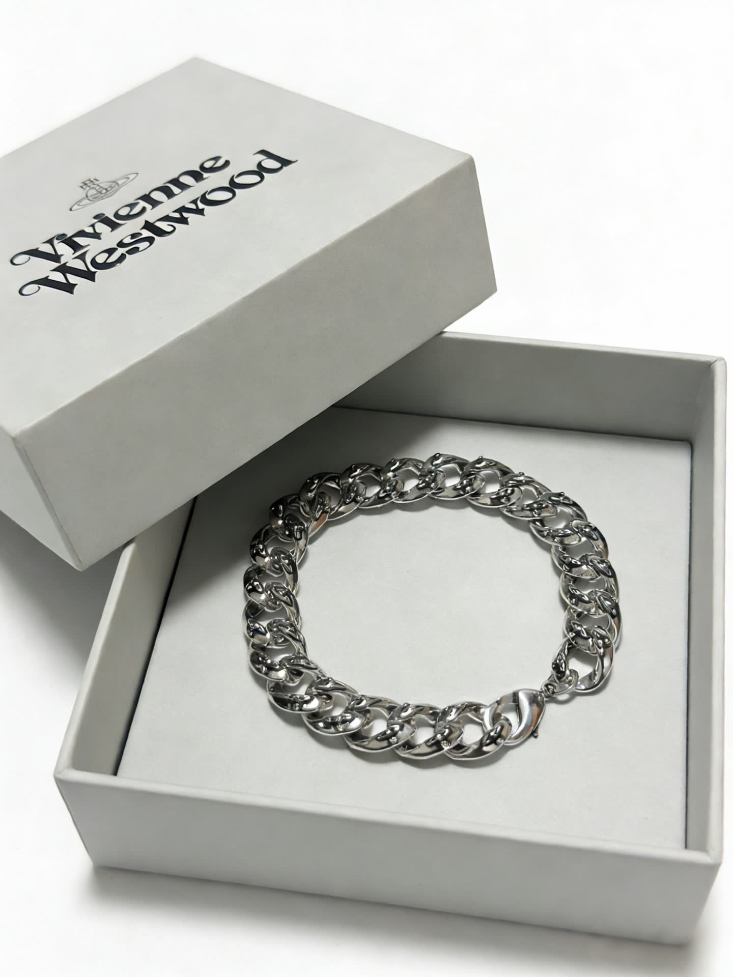 Vivienne Westwood Silver Chain Bracelet